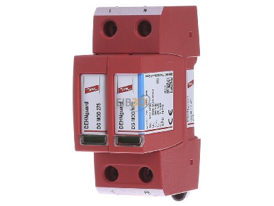 Front view Dehn DG M TT 2P 275 Surge protection for power supply 
