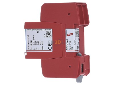 View on the right Dehn DG M TT 2P 275 Surge protection for power supply 

