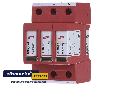 Front view Dehn+Shne DG M TNC 275 Surge protection for power supply - 
