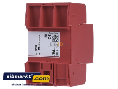 Back view Dehn+Shne DG M TNC 275 Surge protection for power supply - 
