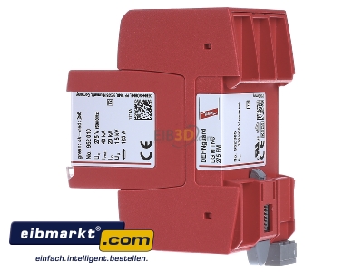 View on the right Dehn+Shne DG M TNC 275 FM Surge protection for power supply
