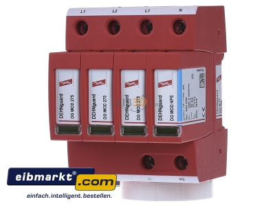 Front view Dehn+Shne DG M TT 275 FM Surge protection for power supply
