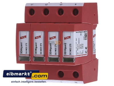 Front view Dehn+Shne DG M TNS 275 Surge protection for power supply
