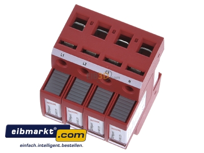View up front Dehn+Shne DG M TNS 275 Surge protection for power supply
