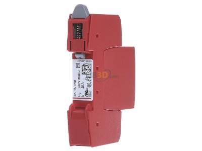 Back view Dehn DR M 2P 255 Surge protection device 230V 2-pole 
