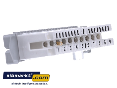 View on the left Dehn+Shne TL2 10DA LSA Separating strip LSA Plus connection
