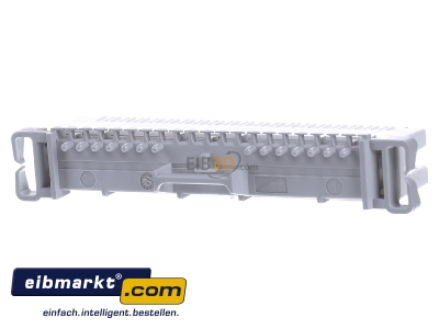 Back view Dehn+Shne TL2 10DA LSA Separating strip LSA Plus connection
