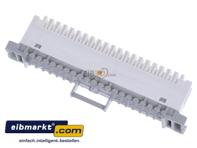 Top rear view Dehn+Shne TL2 10DA LSA Separating strip LSA Plus connection
