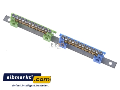 Top rear view Spelsberg PNS 123 Rail terminal bar 12-p screw clamp 
