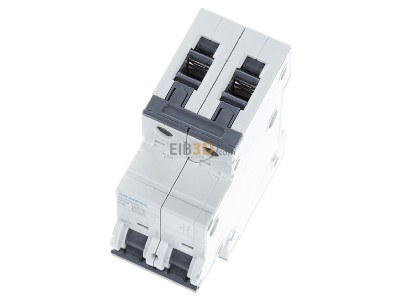 View up front Siemens 5SY4508-7 Miniature circuit breaker 2-p C8A 
