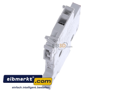Top rear view ABB Stotz S&J HK11 Auxiliary contact block 1 NO/1 NC
