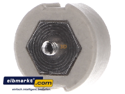 Back view Mersen C207071 Diazed screw adapter DIII 35A
