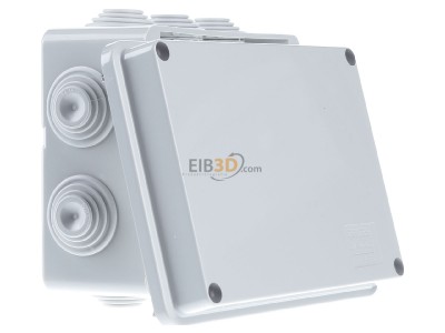 View on the left Gewiss GW44006 Surface mounted box 150x110mm 
