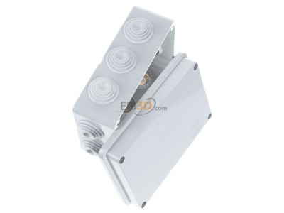 View top left Gewiss GW44006 Surface mounted box 150x110mm 
