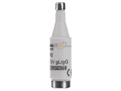 View on the right Mersen NDZGG50V2 Diazed fuse link NDZ 2A 
