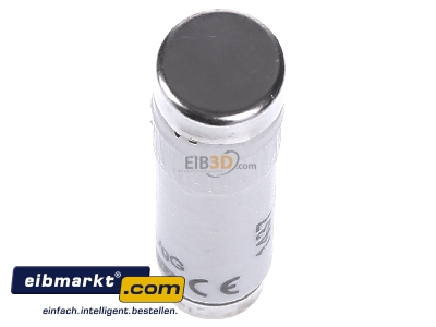 Ansicht oben hinten Mersen 594.0257 D-Sicherungseinsatz NDZ 25A gelb 