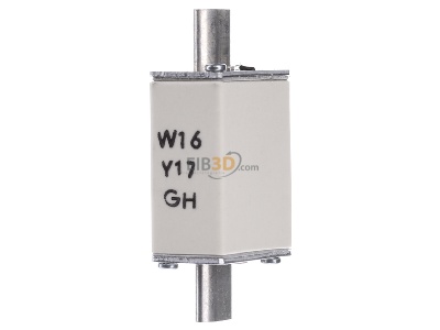 Ansicht hinten Mersen NH000GG50V25 NH-ZERO-Sicherungseinsatz 25A,Gr.000,AC500V 