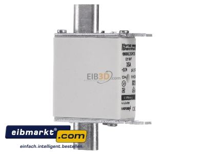 Ansicht links Mersen NH000GG50V35 NH-ZERO-Sicherungseinsatz 35A,Gr.000,AC500V 