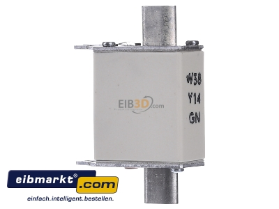 Ansicht rechts Mersen 1B655. NH-ZERO-Sicherungseinsatz 63A,Gr.000,AC500V 