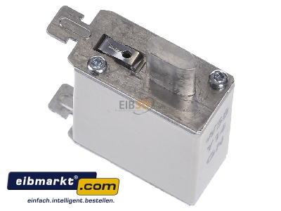 Ansicht oben rechts Mersen 1B655. NH-ZERO-Sicherungseinsatz 63A,Gr.000,AC500V 