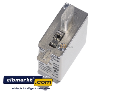 View up front Mersen 1B659. Low Voltage HRC fuse NH0 80A
