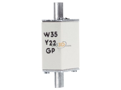 Ansicht hinten Mersen NH000GG50V100 NH-Sicherungseinsatz SF Gr.000 gG100A/500VKM 