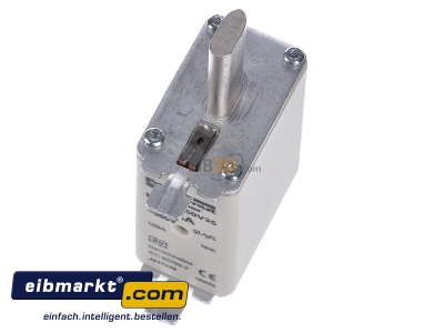 Ansicht oben vorne Mersen 1B045. NH-ZERO-Sicherungseinsatz Gr.0, 35A AC500V 