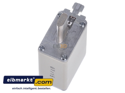 Ansicht oben hinten Mersen 1B045. NH-ZERO-Sicherungseinsatz Gr.0, 35A AC500V 