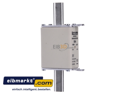 Ansicht links Mersen 1B051. NH-ZERO-Sicherungseinsatz Gr.0, 50A AC500V 