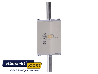 Ansicht hinten Mersen 1B051. NH-ZERO-Sicherungseinsatz Gr.0, 50A AC500V 