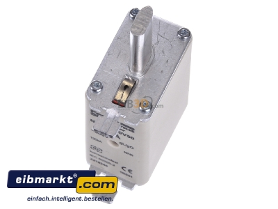 Ansicht oben vorne Mersen 1B051. NH-ZERO-Sicherungseinsatz Gr.0, 50A AC500V 