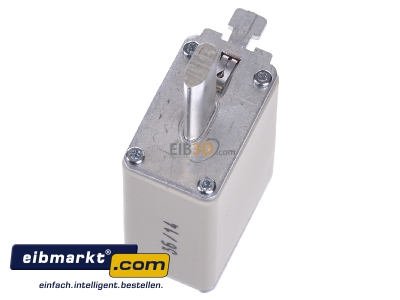Top rear view Mersen 1B051. Low Voltage HRC fuse NH0 50A
