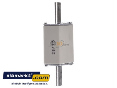 Ansicht hinten Mersen NH0GG50V100 NH-ZERO-Sicherungseinsatz Gr.0, 100A AC500V 