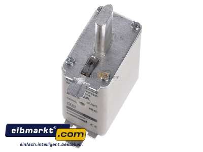 Ansicht oben vorne Mersen NH0GG50V100 NH-ZERO-Sicherungseinsatz Gr.0, 100A AC500V 