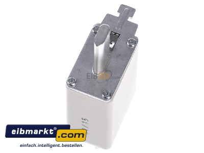 Top rear view Mersen NH1GG50V50 Low Voltage HRC fuse NH1 50A 
