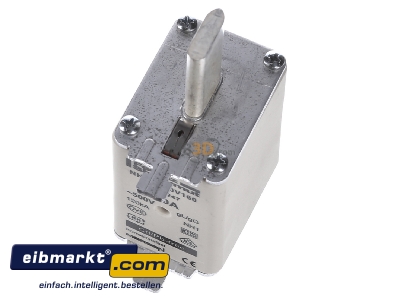 Ansicht oben vorne Mersen NH1GG50V160 NH-ZERO-Sicherungseinsatz Gr.1, 160A AC500V 