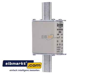 Ansicht links Mersen 1B171. NH-ZERO-Sicherungseinsatz Gr.1, 200A AC500V 