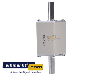 Ansicht hinten Mersen 1B171. NH-ZERO-Sicherungseinsatz Gr.1, 200A AC500V 