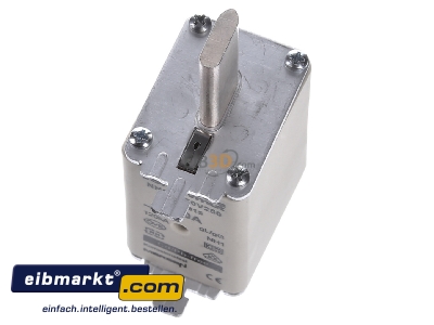View up front Mersen NH1GG50V250 Low Voltage HRC fuse NH1 250A 
