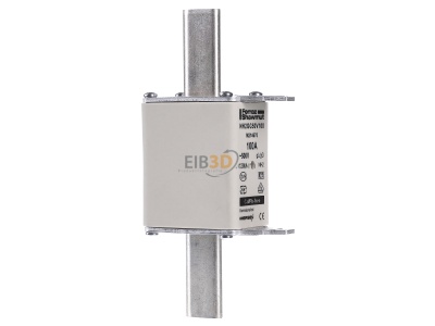 Ansicht links Mersen NH2GG50V100 NH-ZERO-Sicherungseinsatz Gr.2, 100A AC500V 
