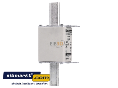 Ansicht links Mersen T215688 NH-ZERO-Sicherungseinsatz Gr.2, 125A AC500V NH2GG50V125