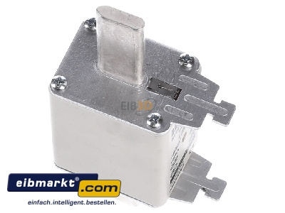 Ansicht oben links Mersen T215688 NH-ZERO-Sicherungseinsatz Gr.2, 125A AC500V NH2GG50V125