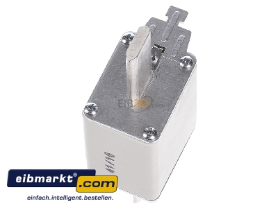 Top rear view Mersen T215688 Low Voltage HRC fuse NH2 125A
