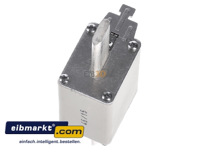 Top rear view Mersen NH2GG50V160 Low Voltage HRC fuse NH2 160A 
