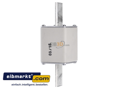 Ansicht hinten Mersen NH2GG50V315 NH-ZERO-Sicherungseinsatz Gr.2, 315A AC500V 