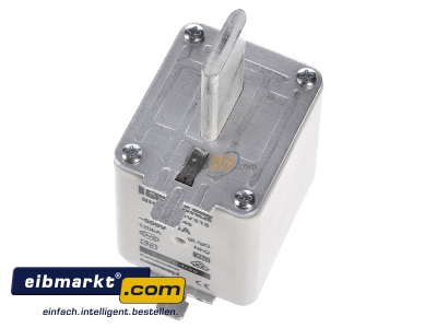 Ansicht oben vorne Mersen NH2GG50V315 NH-ZERO-Sicherungseinsatz Gr.2, 315A AC500V 