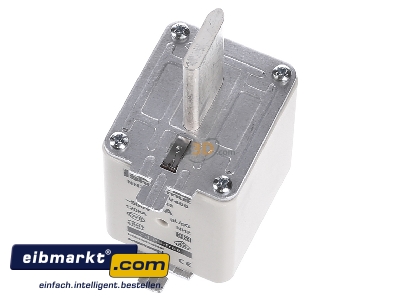 Ansicht oben vorne Mersen N211083 NH-ZERO-Sicherungseinsatz Gr.2, 400A AC500V NH2GG50V400