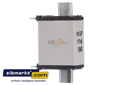 Ansicht rechts Mersen 1F645. NH-ZERO-Sicherungseinsatz 35A,Gr.000,AC500V 