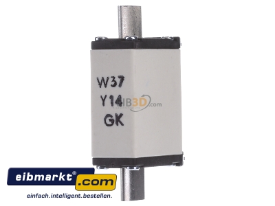 Ansicht hinten Mersen 1F645. NH-ZERO-Sicherungseinsatz 35A,Gr.000,AC500V 