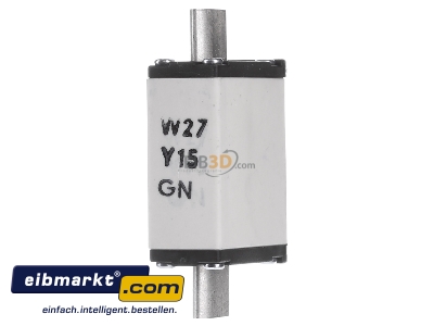 Ansicht hinten Mersen NH000GG50V63-1 NH-ZERO-Sicherungseinsatz 63A,Gr.000,AC500V 